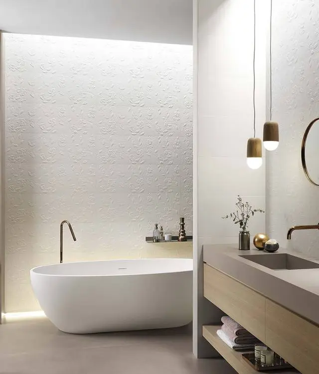 Πλακάκια Fap Ceramiche Lumina 30,5x91,5 — κεραμικό λευκής πάστας, μονόχρωμο, 30,5×91,5 cm