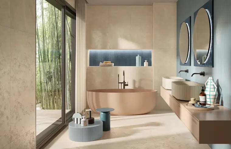 Fap Ceramiche Vento del Sud — πορσελανάτο πλακάκι δαπέδου και τοίχου σε ενιαίο χρώμα, για εσωτερικούς και εξωτερικούς χώρους