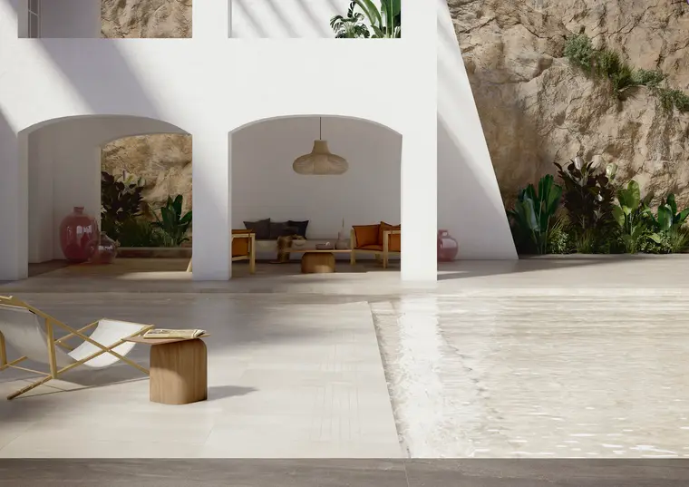 Fiandre Pietra Di Basalto Active — πορσελανάτο πλακάκι με όψη πέτρας
