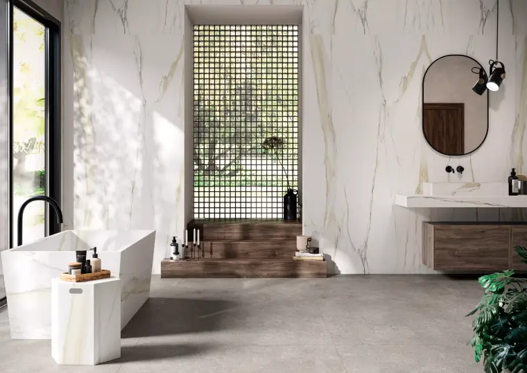 Florim Marble — πορσελανάτο πλακάκι με όψη μαρμάρου