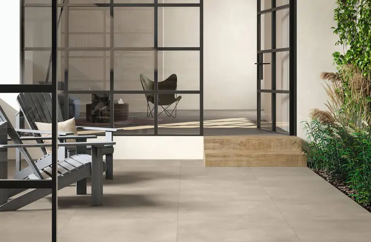 Πλακάκια Fondovalle Homescape — πορσελανάτο, τσιμέντο, ματ, 120×278 cm