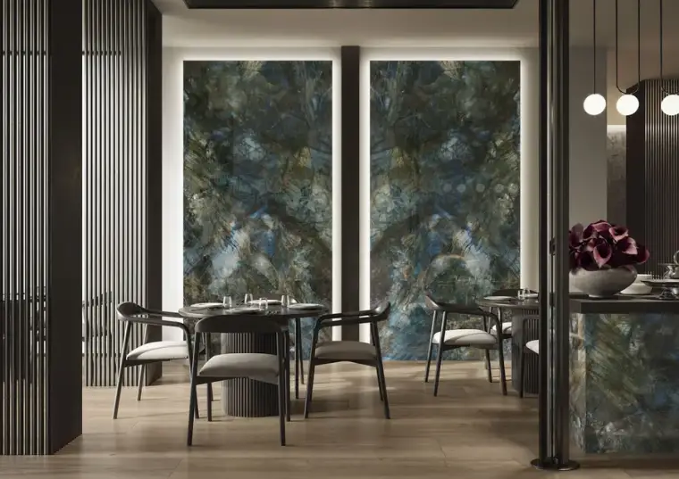 Πλακάκια Fondovalle Labradorite Royale — πορσελανάτο, μάρμαρο, γυαλισμένο, 60×120 cm