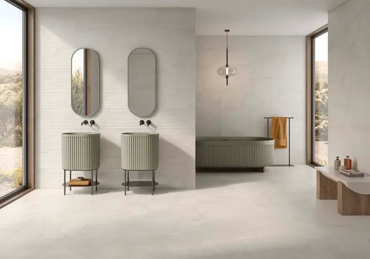 Geotiles ARES — πορσελανάτο πλακάκι με όψη μαρμάρου