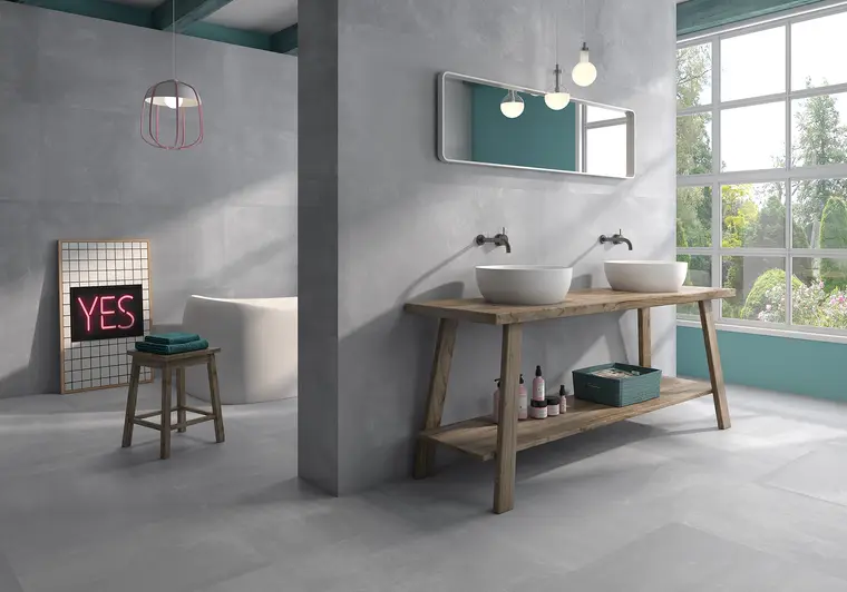 Geotiles ARKETY — πορσελανάτο πλακάκι με όψη τσιμέντου