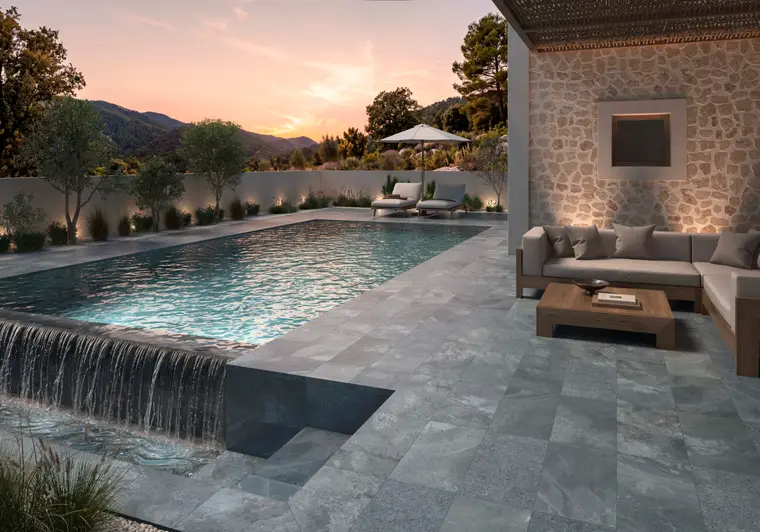 Geotiles BALISTONE — πορσελανάτο πλακάκι με όψη πέτρας, για εσωτερικούς και εξωτερικούς χώρους