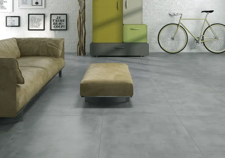 Geotiles CEMENTO — πορσελανάτο πλακάκι με όψη τσιμέντου