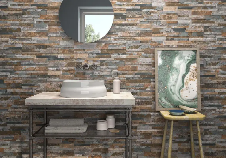 Geotiles CROSS — πορσελανάτο πλακάκι με όψη πέτρας