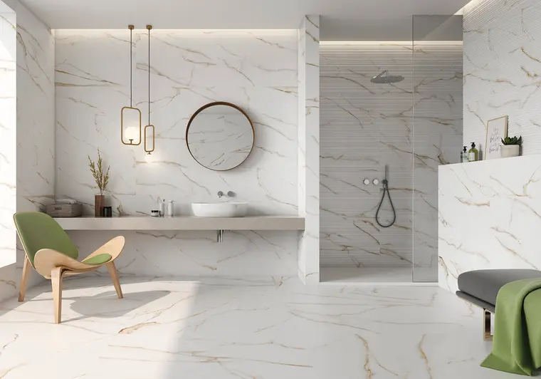 Geotiles DAMIANO — πορσελανάτο πλακάκι με όψη μαρμάρου
