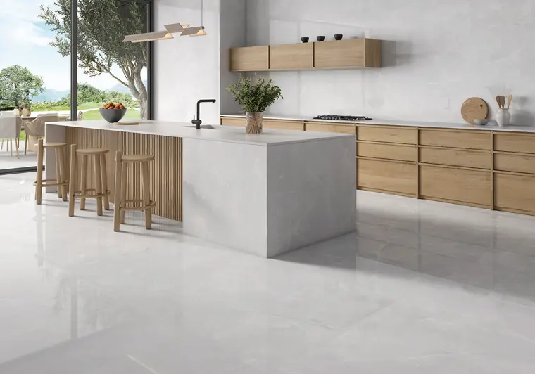 Geotiles GEMMA — πορσελανάτο πλακάκι με όψη μαρμάρου