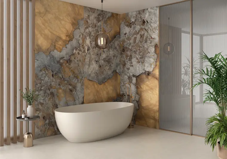 Geotiles GEODA — πορσελανάτο πλακάκι με όψη μαρμάρου