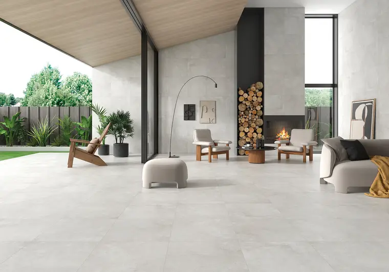 Geotiles GROUND — πορσελανάτο πλακάκι με όψη τσιμέντου
