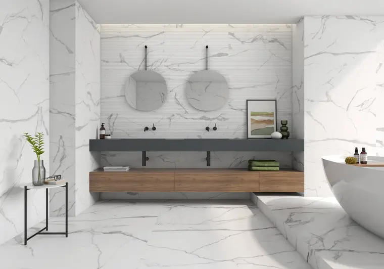 Geotiles LUXOR — πορσελανάτο πλακάκι με όψη μαρμάρου