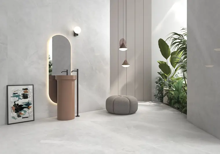 Geotiles MAGDA SLAB — πορσελανάτο πλακάκι με όψη μαρμάρου