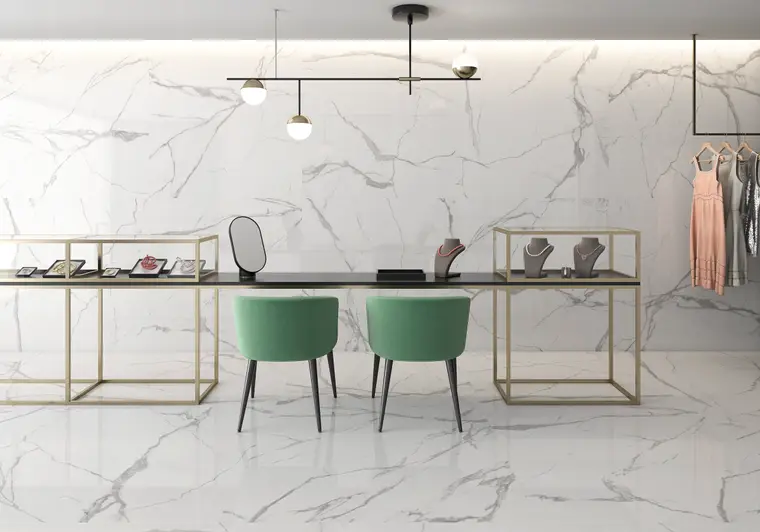 Geotiles NILO — πορσελανάτο πλακάκι με όψη μαρμάρου
