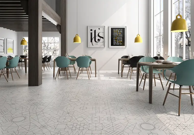 Geotiles PAWN — πορσελανάτο πλακάκι με διακοσμητικό σχέδιο
