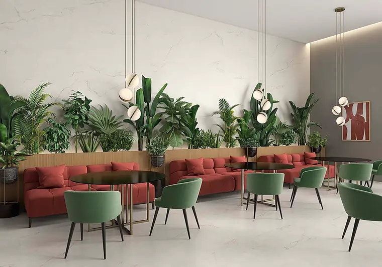 Geotiles QUARTZITE — πορσελανάτο πλακάκι με όψη μαρμάρου