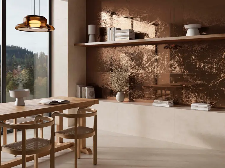 Geotiles ROYAL — πορσελανάτο πλακάκι με όψη μετάλλου
