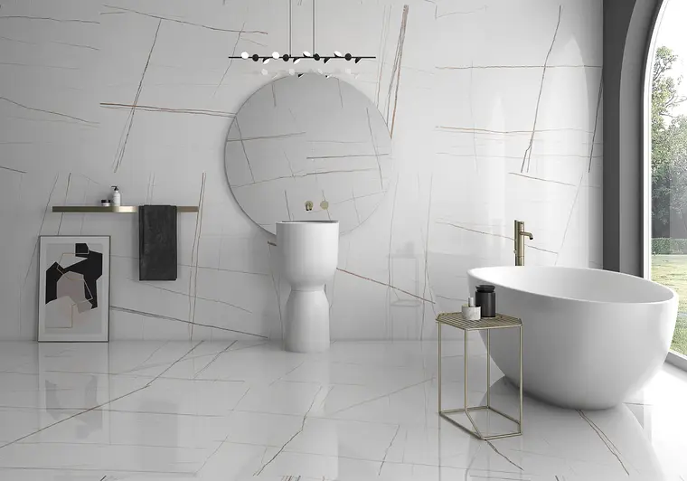 Geotiles SAHARA — πορσελανάτο πλακάκι με όψη μαρμάρου