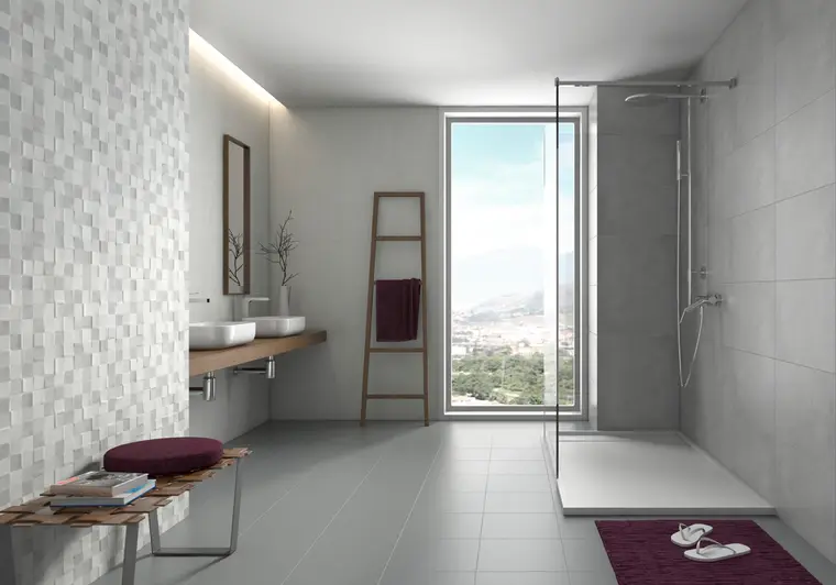 Geotiles STUDIO — πορσελανάτο πλακάκι με όψη τσιμέντου