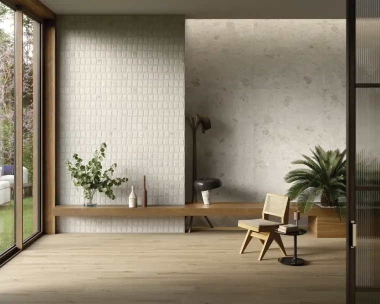 Πλακάκια Ibero Ceramica Ambrosia — πορσελανάτο, μάρμαρο, ματ, 60×120 cm
