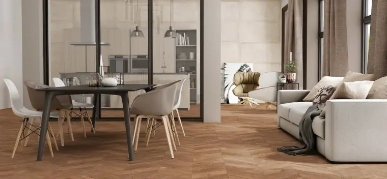 Πλακάκια Ibero Ceramica Artwood — πορσελανάτο, ξύλο, ματ, 60×120 cm