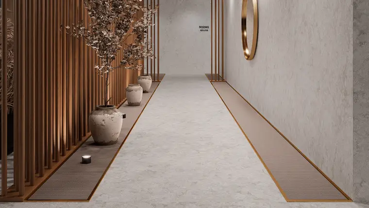 Πλακάκια Inalco Atria — πέτρα, 128×320 cm