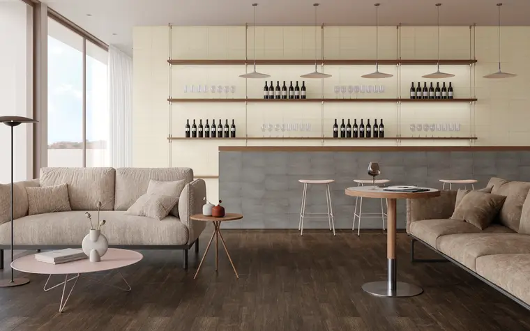 Πλακάκια Iris Ceramica E-Wood — πορσελανάτο, ξύλο, ματ, 22,5×90 cm