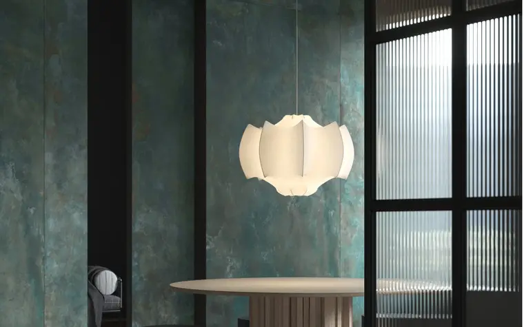 Iris Ceramica Theke Acciaio — πορσελανάτο πλακάκι δαπέδου με όψη μετάλλου