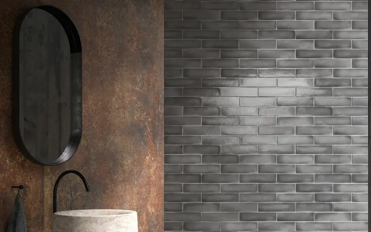 Iris Ceramica Theke Tempere — κεραμικό πλακάκι τοίχου με διακοσμητικό σχέδιο