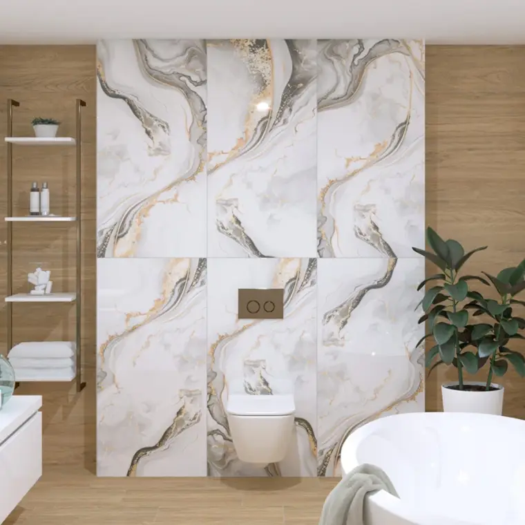 Izida Magnetic — πορσελανάτο πλακάκι δαπέδου και τοίχου με διακοσμητικό σχέδιο