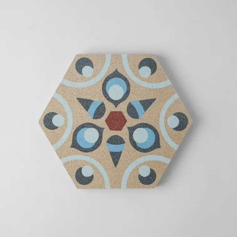 Πλακάκια Karoistanbul Hexagonal 20x23 Series — διακοσμητικό, ματ, 20×23 cm