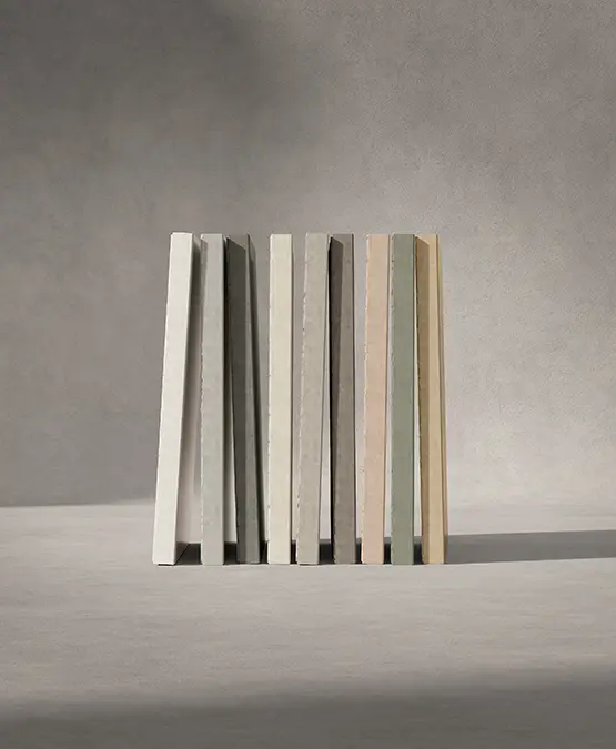 Πλακάκια Kronos Ceramiche Materia — πορσελανάτο ολόμαζο, τσιμέντο, ματ, 120×280 cm