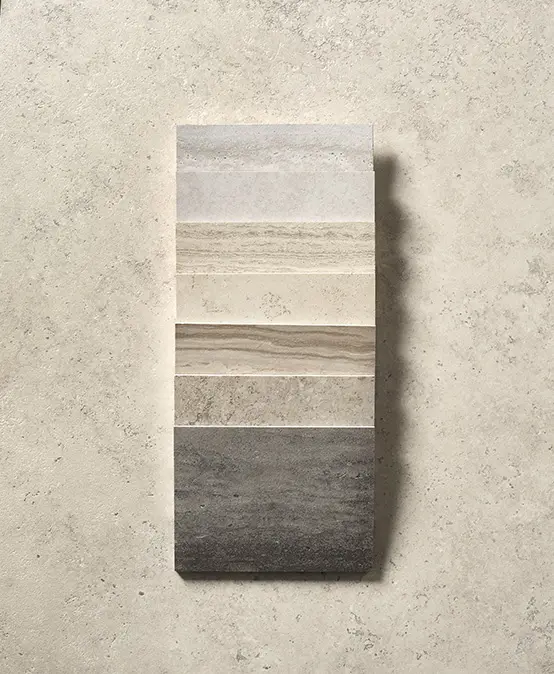 Πλακάκια Kronos Ceramiche Nativa — πορσελανάτο ολόμαζο, τραβερτίνης, ματ, 120×280 cm