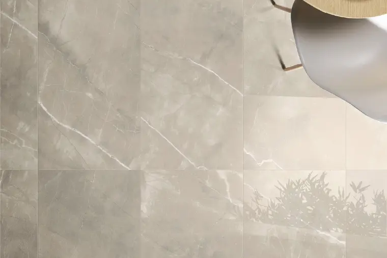 La Fenice Imperial Grey — πορσελανάτο πλακάκι δαπέδου με όψη μαρμάρου