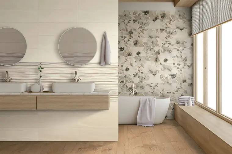 La Fenice Living Wall — κεραμικό πλακάκι κόκκινης πάστας τοίχου σε ενιαίο χρώμα