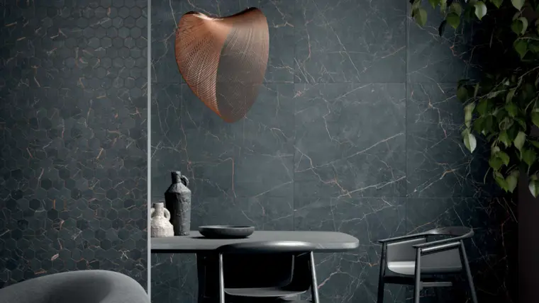 La Fenice Marble Velvet - Saint Laurent — πορσελανάτο πλακάκι δαπέδου και τοίχου με όψη μαρμάρου