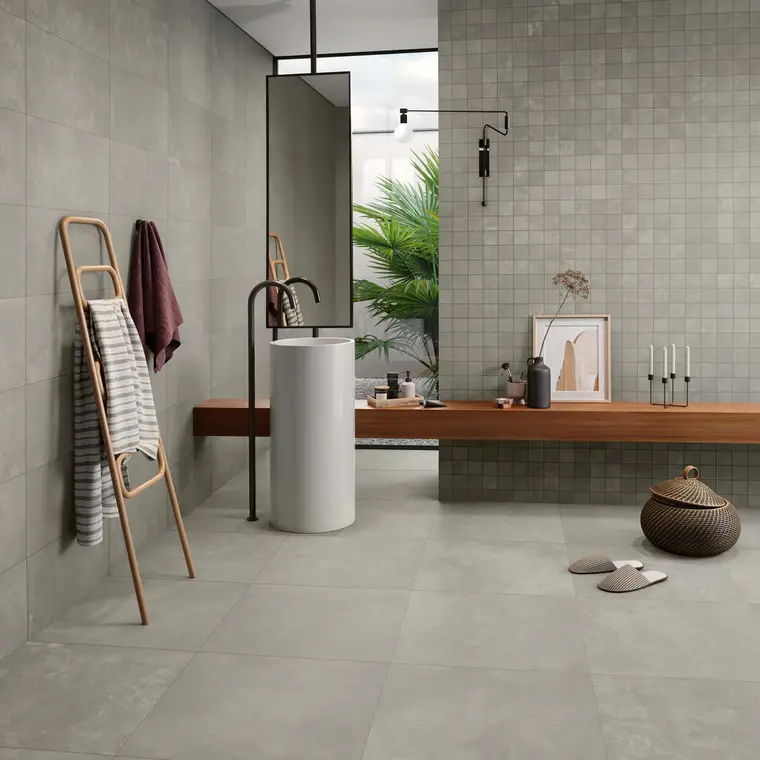 Πλακάκια Love Tiles Balance — πορσελανάτο, τσιμέντο, ματ, 80×80 cm