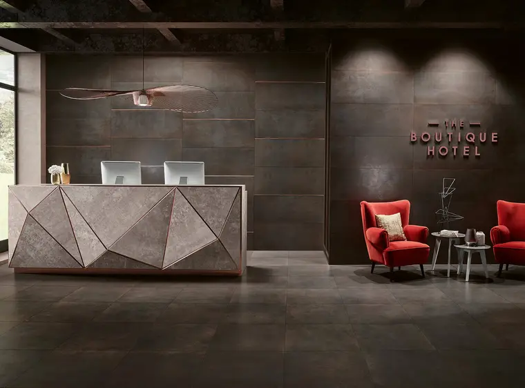 Love Tiles Metallic — πορσελανάτο πλακάκι δαπέδου και τοίχου με όψη μετάλλου