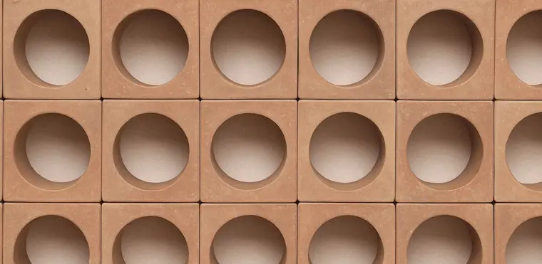Πλακάκια Maora Ceramica Africo — κεραμικό κόκκινης πάστας, διακοσμητικό, ματ, 15×15 cm