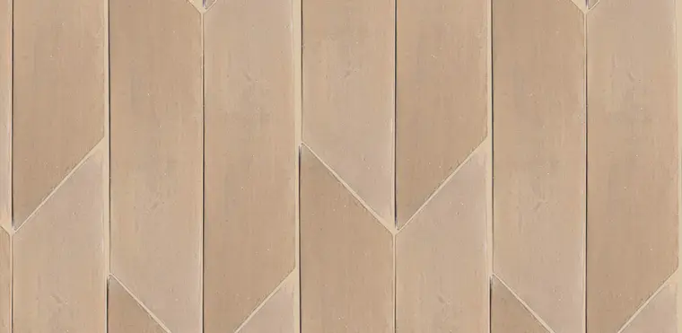 Πλακάκια Maora Ceramica Chevron tile — κεραμικό κόκκινης πάστας, διακοσμητικό, ματ, 10×38 cm