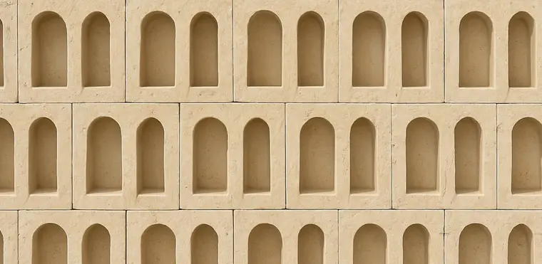 Maora Ceramica Poniente — κεραμικό πλακάκι κόκκινης πάστας με διακοσμητικό σχέδιο