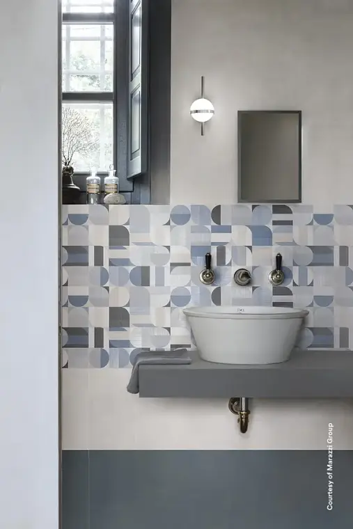 Marazzi Cementum Wall — κεραμικό πλακάκι δαπέδου και τοίχου με όψη τσιμέντου