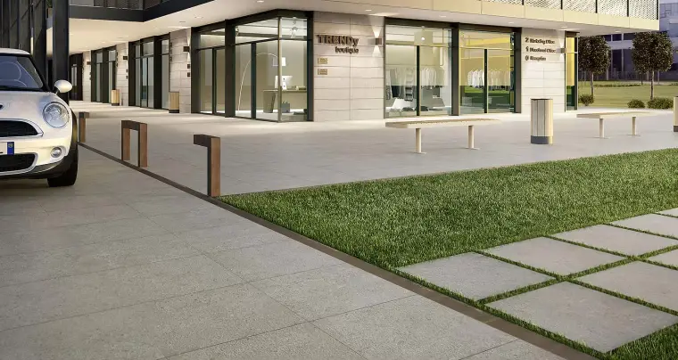 Marazzi Mystone Gris Fleury20 — πλακάκι με όψη πέτρας, για εσωτερικούς και εξωτερικούς χώρους