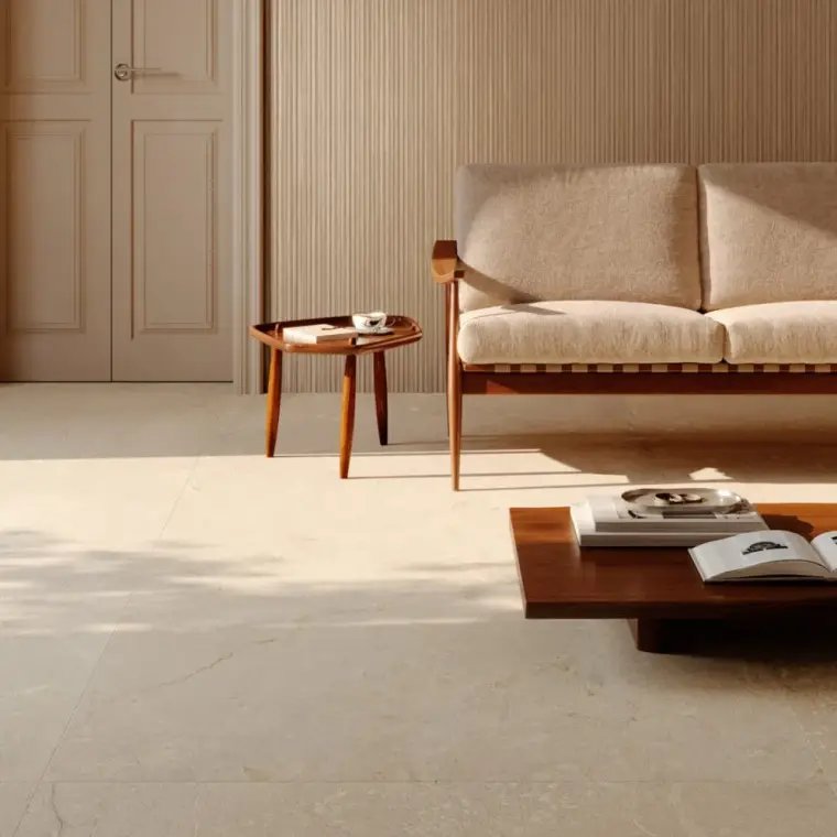 Marazzi Mystone Pietra di Sicilia — πορσελανάτο πλακάκι δαπέδου και τοίχου με όψη πέτρας, για εσωτερικούς και εξωτερικούς χώρους