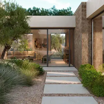 Marazzi Mystone Pietra di Sicilia20 — πορσελανάτο πλακάκι δαπέδου με όψη πέτρας, για εσωτερικούς και εξωτερικούς χώρους