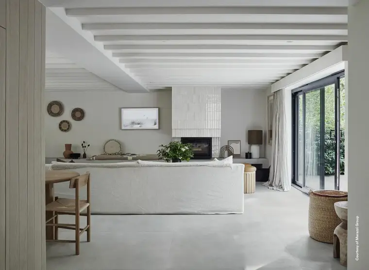 Marazzi Slow Cold — πορσελανάτο πλακάκι με όψη τσιμέντου, για εσωτερικούς και εξωτερικούς χώρους