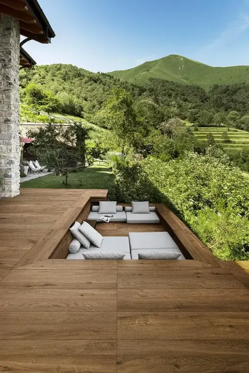 Marazzi Vero20 — πορσελανάτο πλακάκι δαπέδου με όψη ξύλου, για εσωτερικούς και εξωτερικούς χώρους