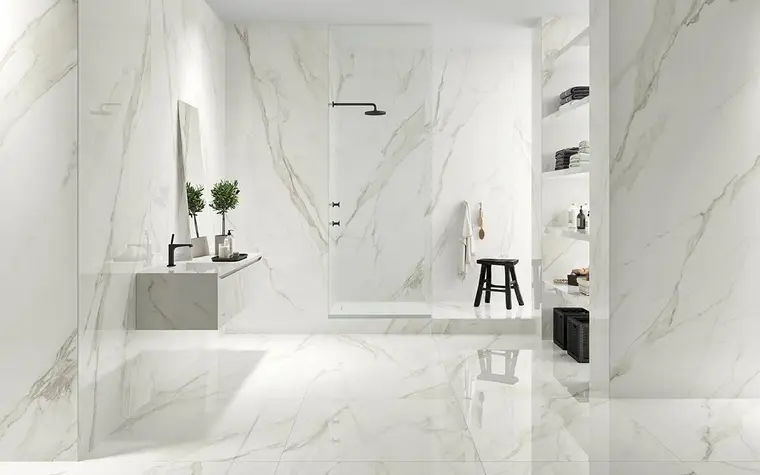 Margres Linea Prestige — πορσελανάτο πλακάκι δαπέδου και τοίχου με όψη μαρμάρου