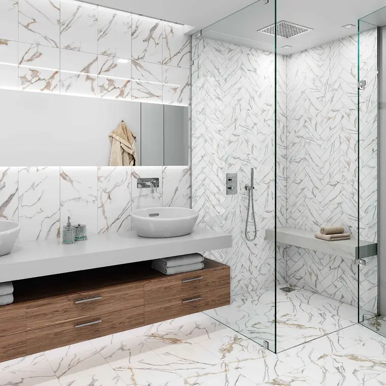 Mayolica Marble — κεραμικό πλακάκι τοίχου με όψη μαρμάρου