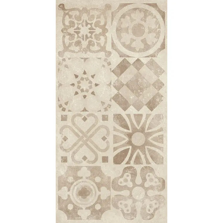 Πλακάκια Ceramica Mediterranea Marmette — πορσελανάτο, terrazzo, αντιολισθητικό, 30,2×60,4 cm